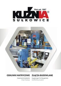 Katalog odkuwek matrycowych i złącz budowlanych